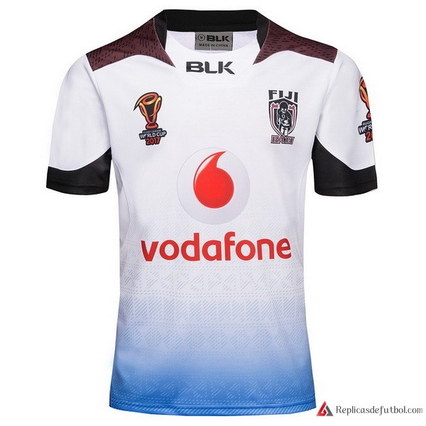 Camiseta Fiyi RLWC Champions 2017-2018 Blanco Rugby